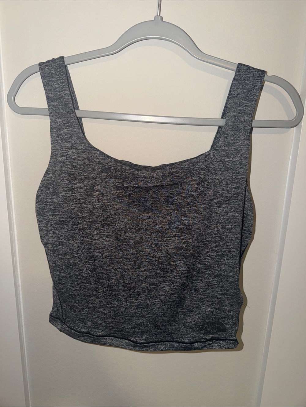 The North Face Heather Charcoal Cropped Tank
